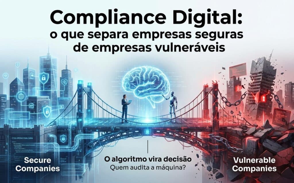 Compliance digital: o que separa empresas seguras de empresas vulneráveis