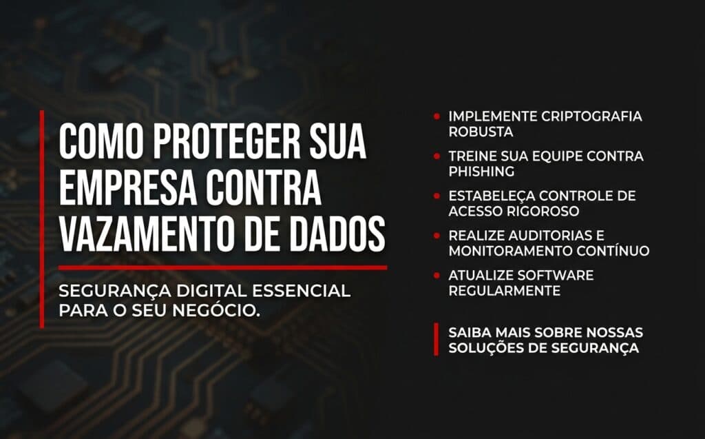 Como proteger sua empresa contra vazamento de dados